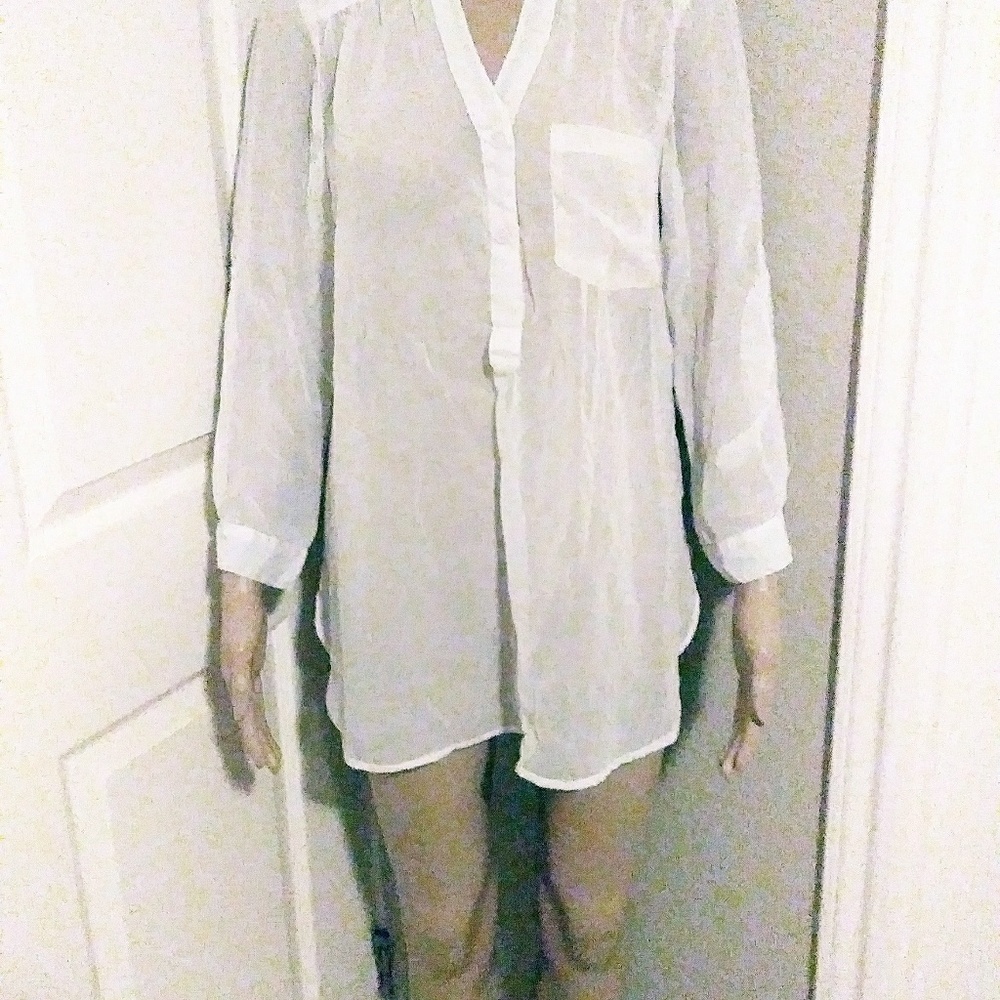 Tea n  rose white cover up